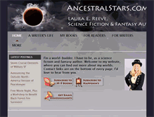 Tablet Screenshot of ancestralstars.com